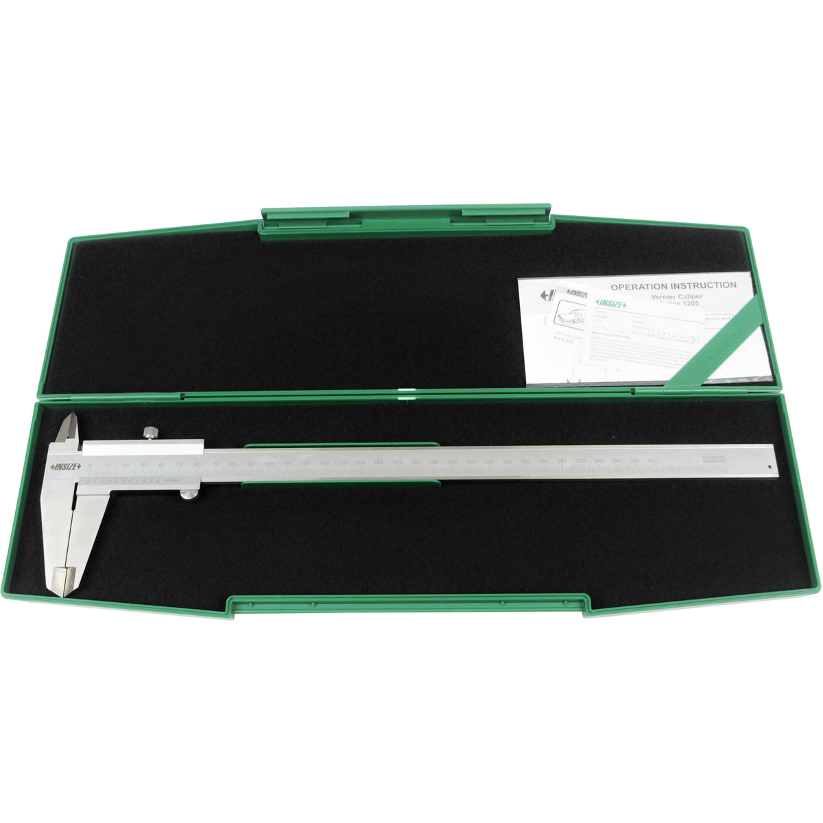 Insize Vernier Caliper 0-300mm/0-12" Range Series 1205-300S