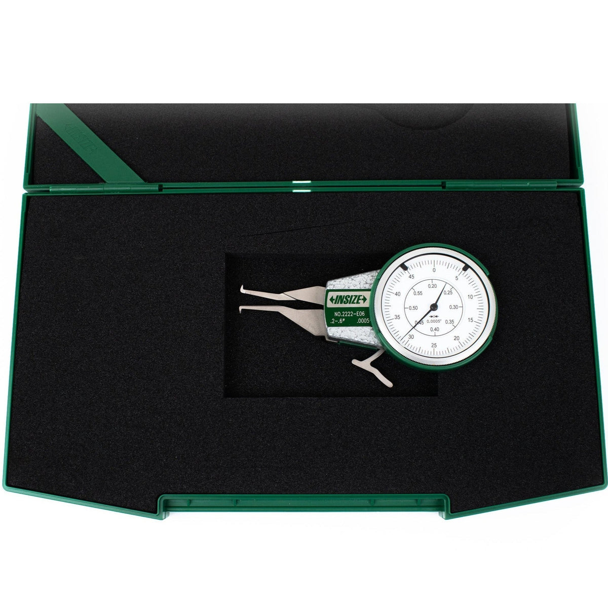 Insize Internal Dial Caliper Gauge 0.2-0.6" Range Series 2222-E06