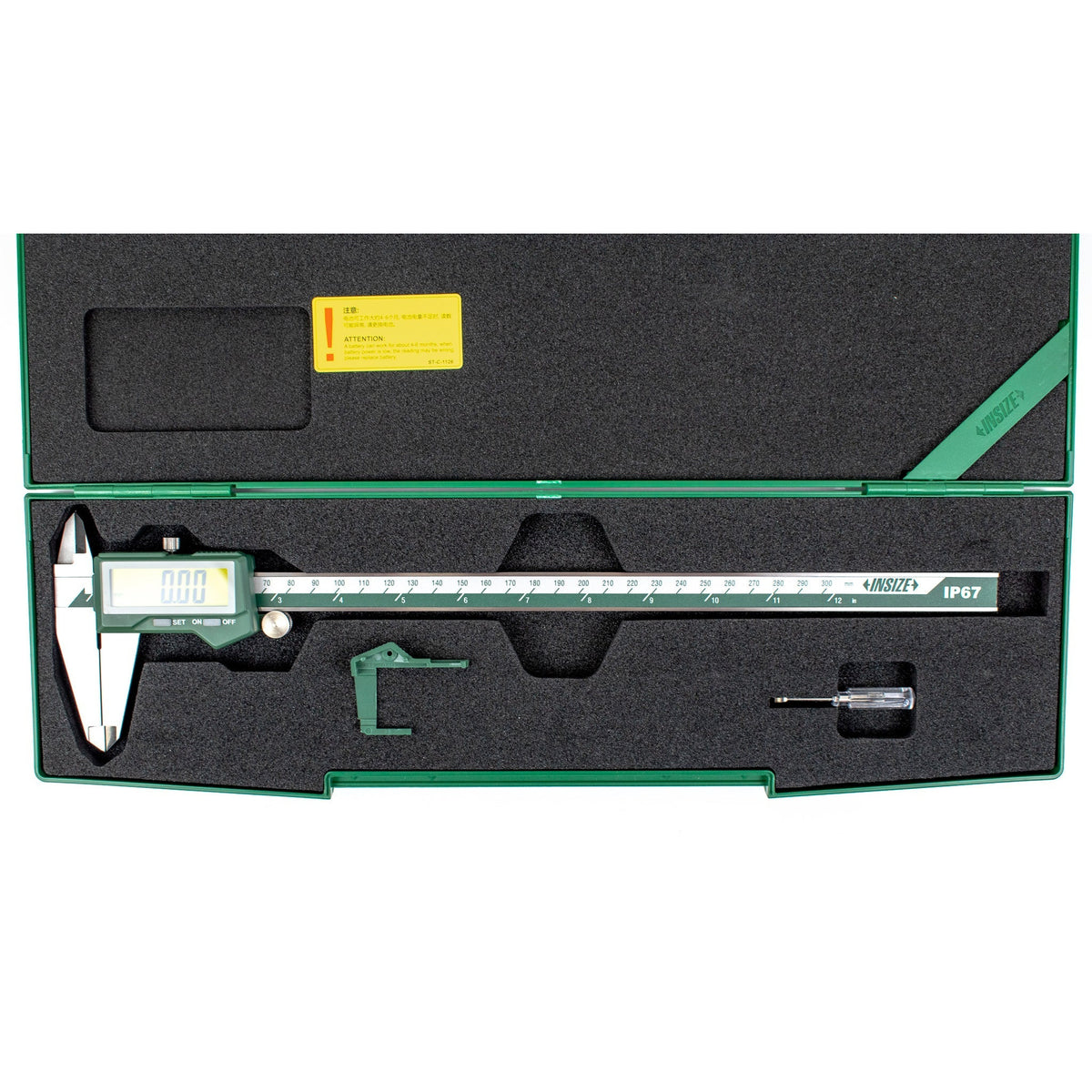 Insize IP67 Digital Caliper Range Series 1126-300