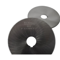 Maxwell HSS Slitting Saw 5"x 4 mm x 1" bore