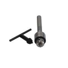 0.3-4mm Key Drill Chuck with JT0 3/8 straight shank arbor supplied, all steel