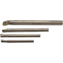 Indexable Boring Bar 4 Piece Set 8 / 10 / 12 / 16 mm Shank