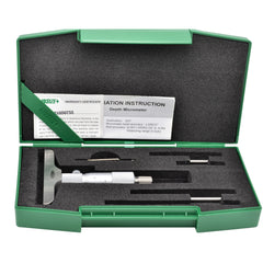 Insize Imperial Depth Micrometer 0-4" Range Series 3240 - 4