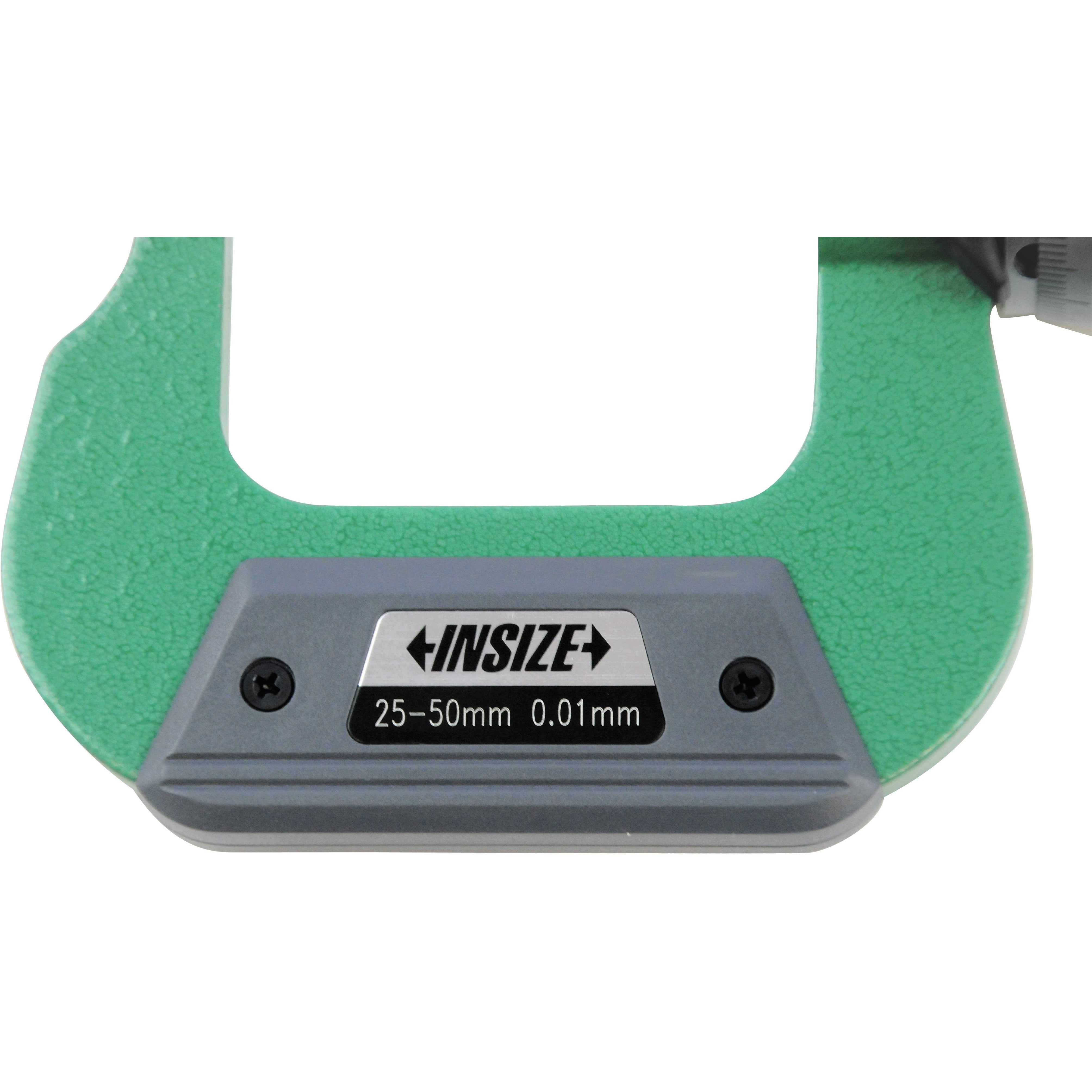 Insize Outside Micrometer Quick Feeding 3208-50B 25-50mm