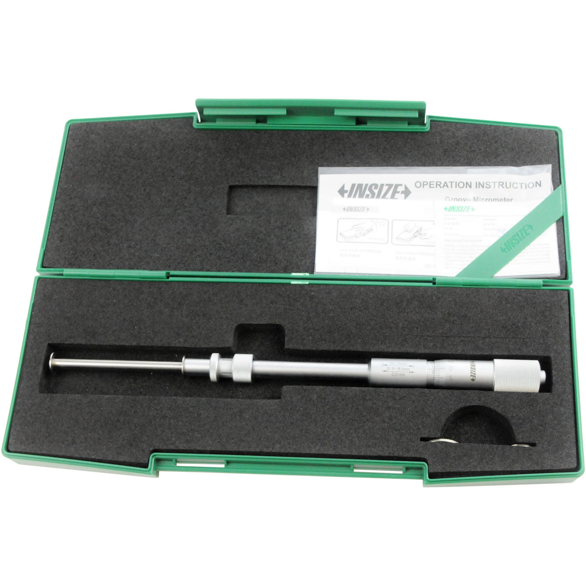 Insize Groove Micrometer 50-75mm Range Series 3287-75A