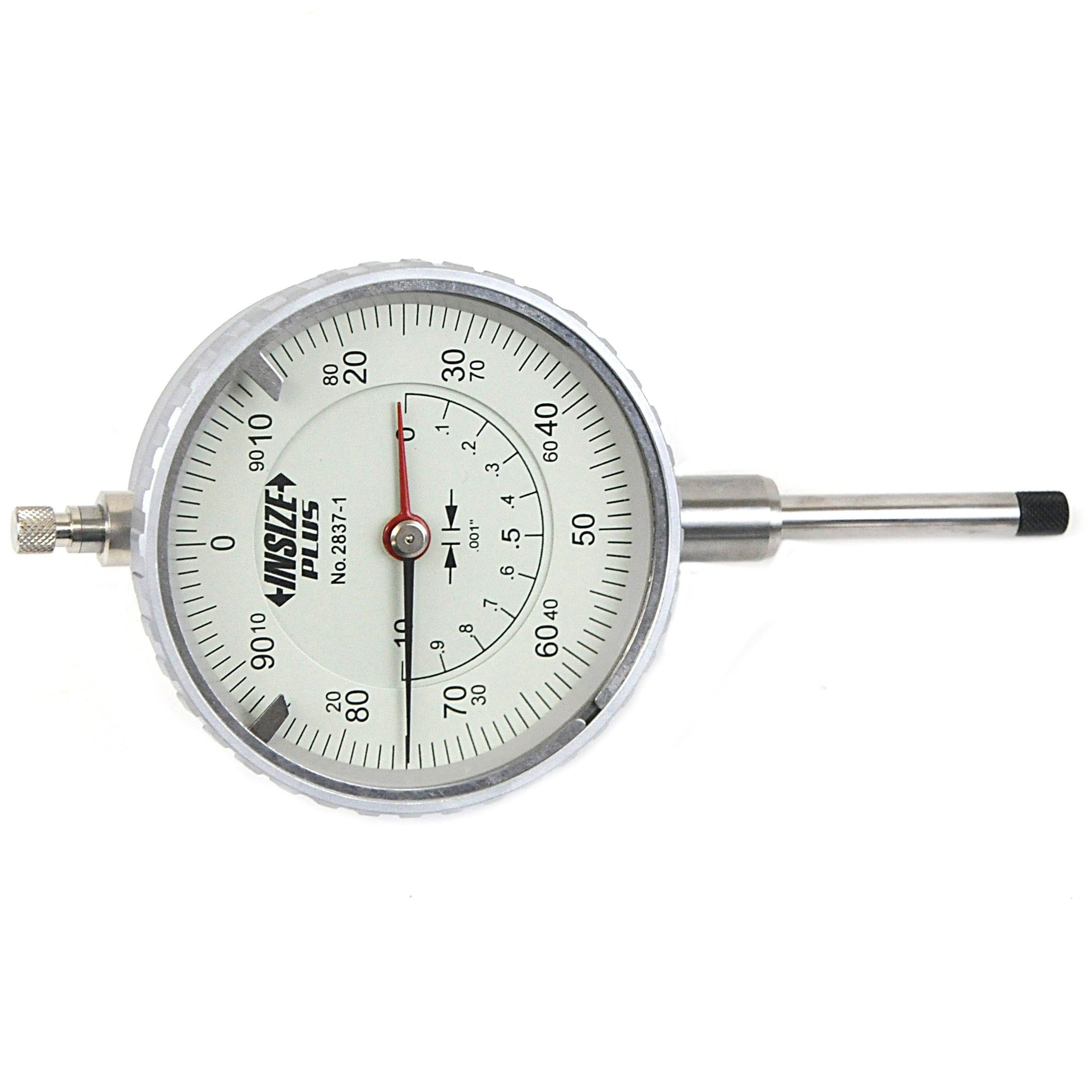 Insize Lug Back Dial Indicator 0-1" x 0.001" Range Series 2837-1