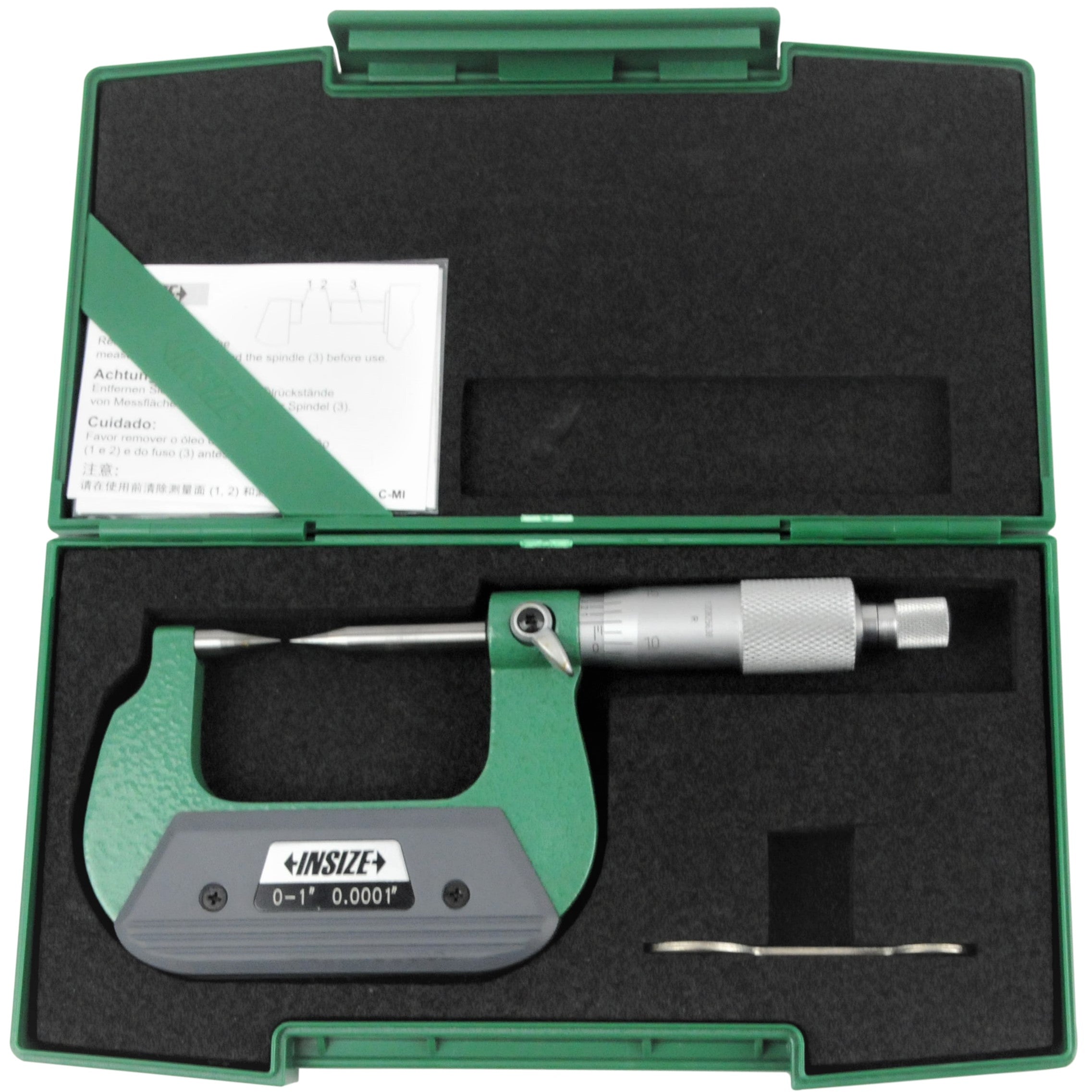 Insize Point Micrometer 0-1" Range Series 3230-1