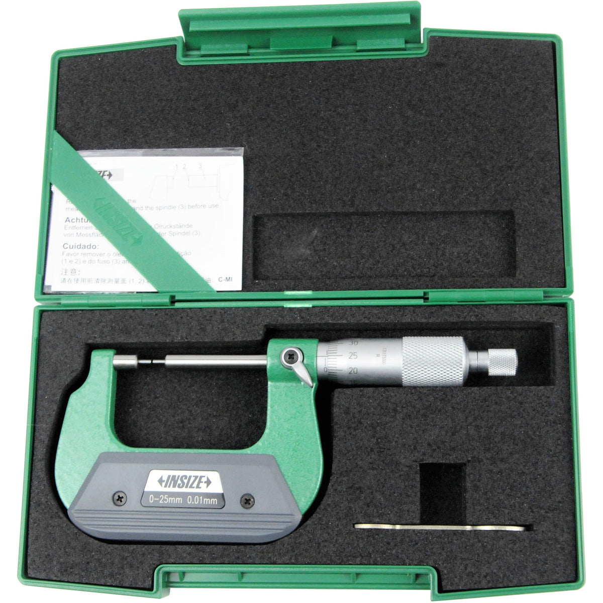 Insize Spline Micrometer 0-25mm Range Series 3233-25A