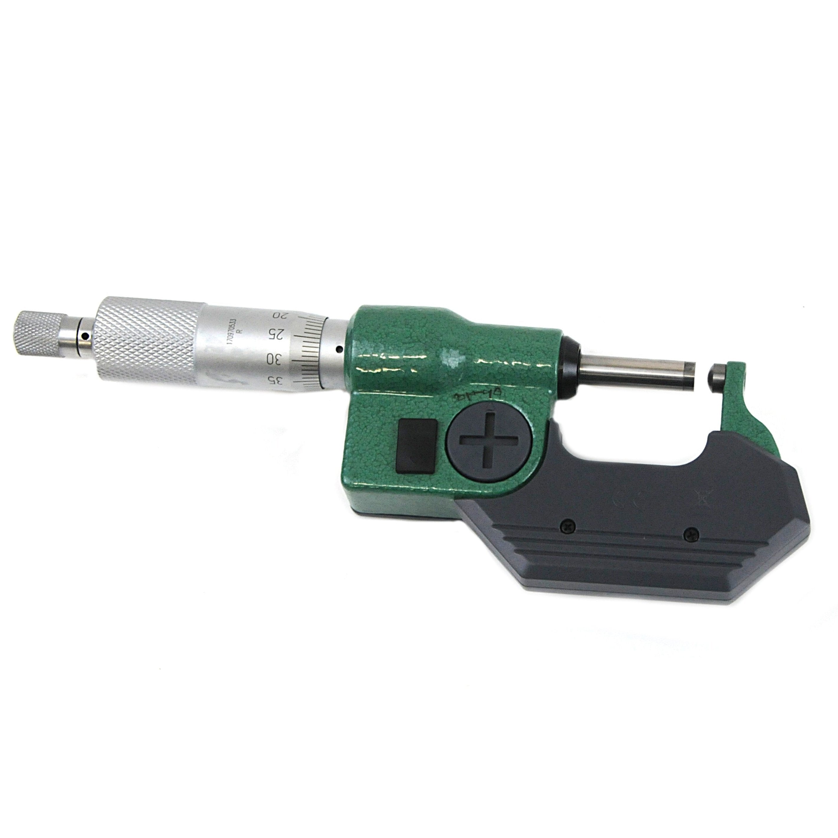 Insize Digital Spherical Anvil Tube Micrometer 0-25mm/0-1" Range Series 3560-25A