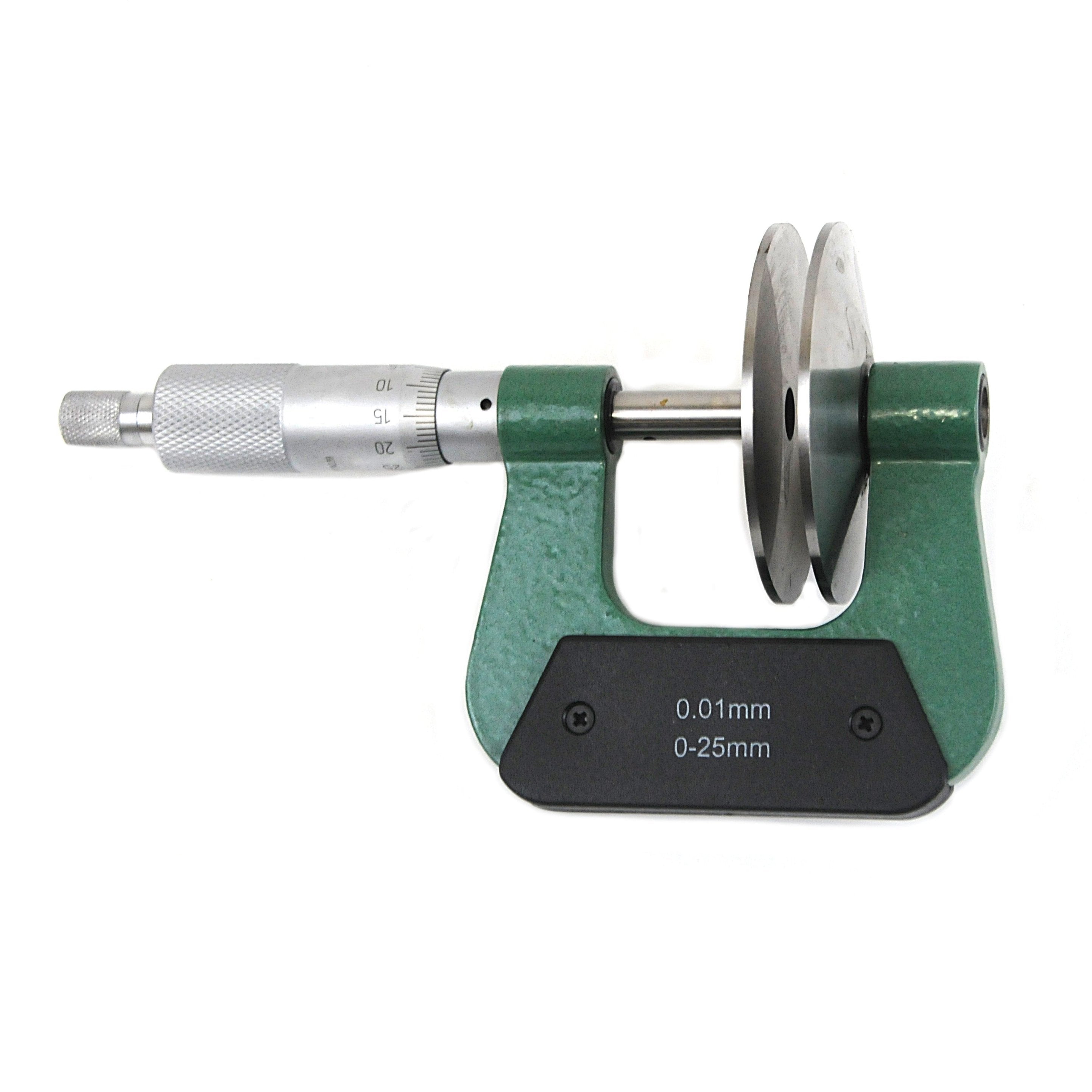 Insize Large Disc Micrometer 0-25mm Range Series 3289-25