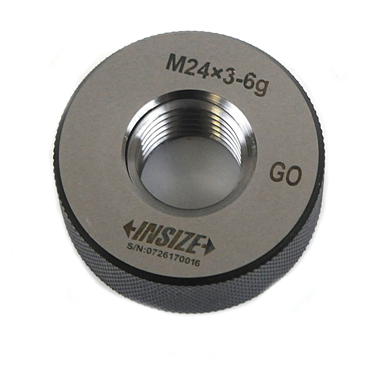 Insize GO Thread Ring Gauge M24X3 Series 4120-24