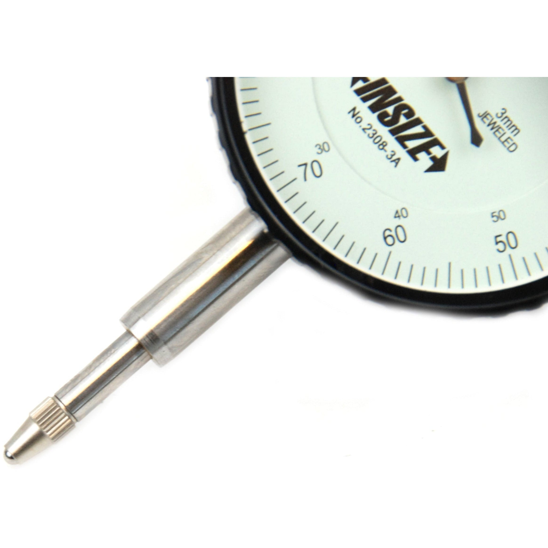 Insize Metric Lug Back Dial Indicator 3mm Range Series 2308-3A