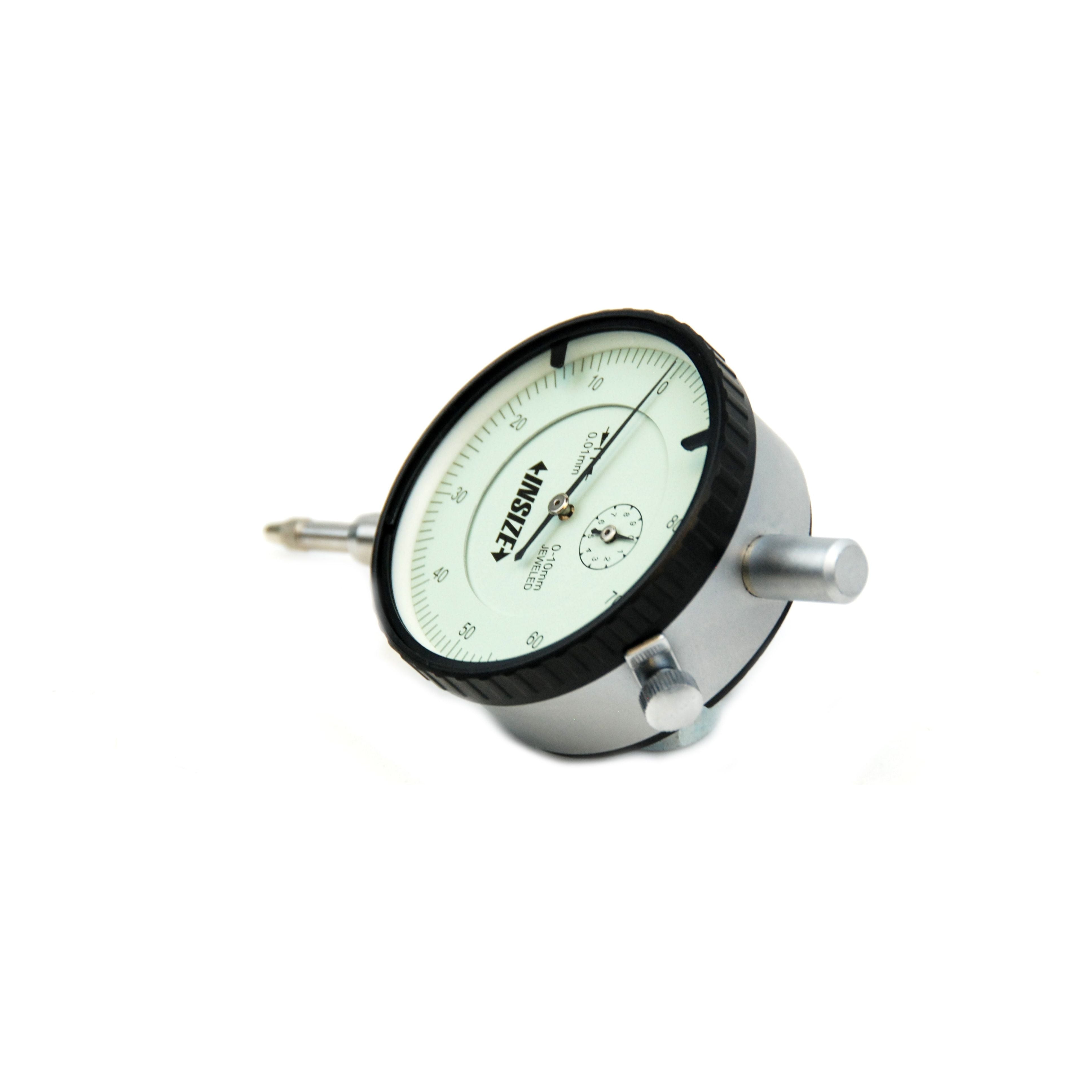 Insize Reverse Reading Dial Indicator 0-10mm x 0.01mm Range Series 2801-10