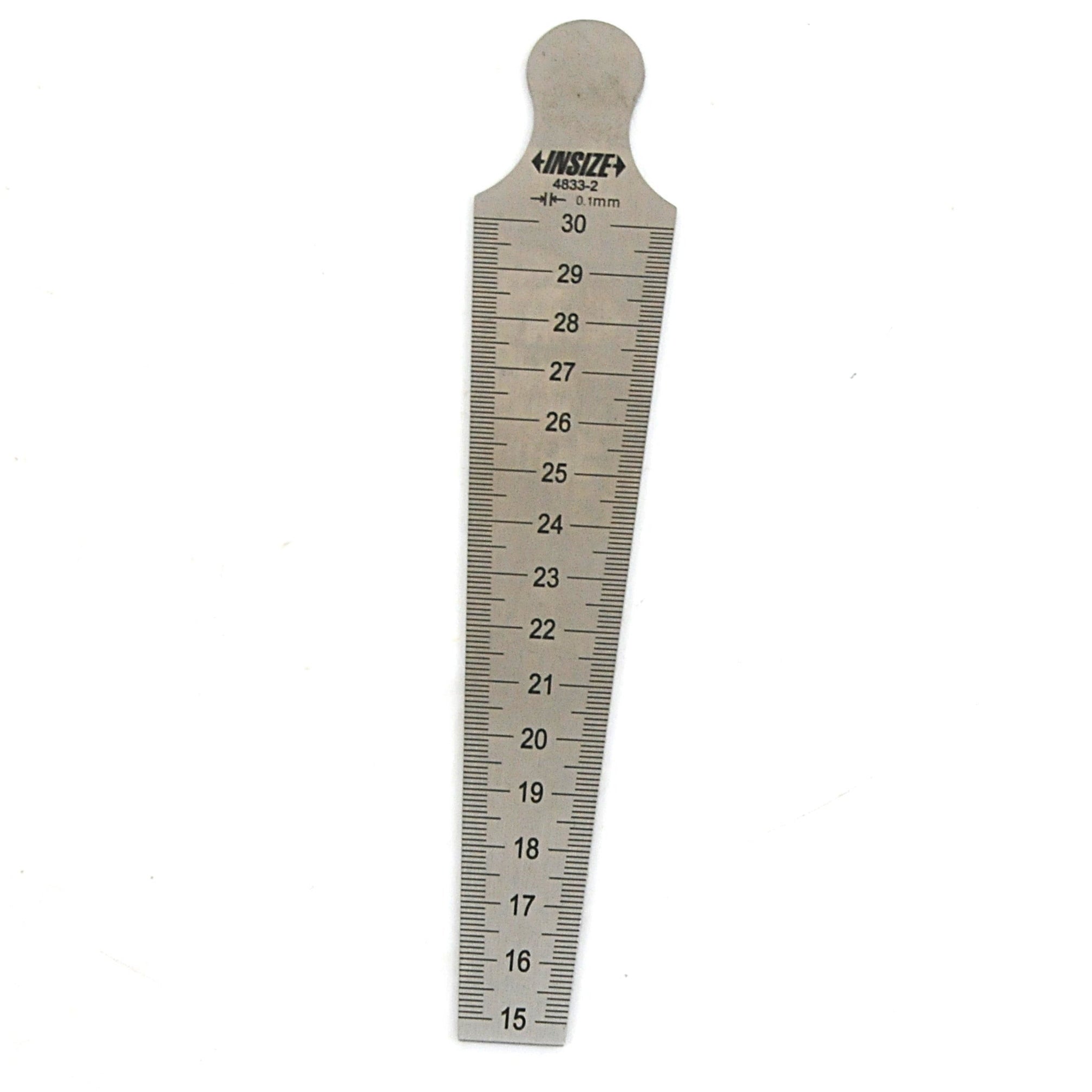 Insize Taper Gauge 15-30mm Range Series 4833-2