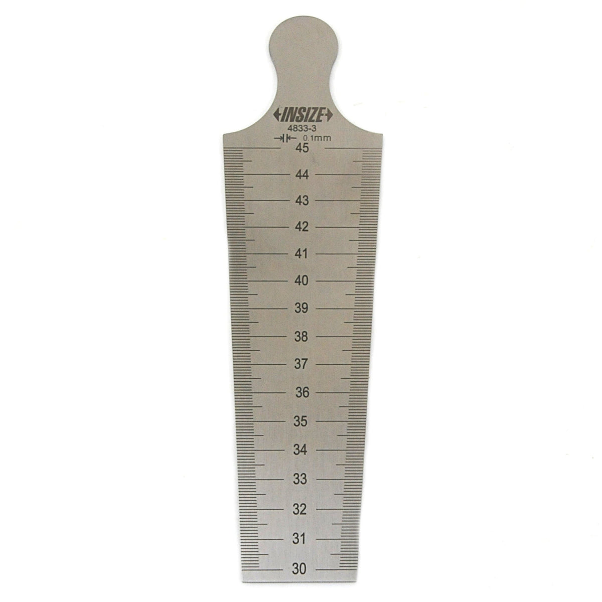Insize Taper Gauge 0.8-15mm Range Series 4833-1