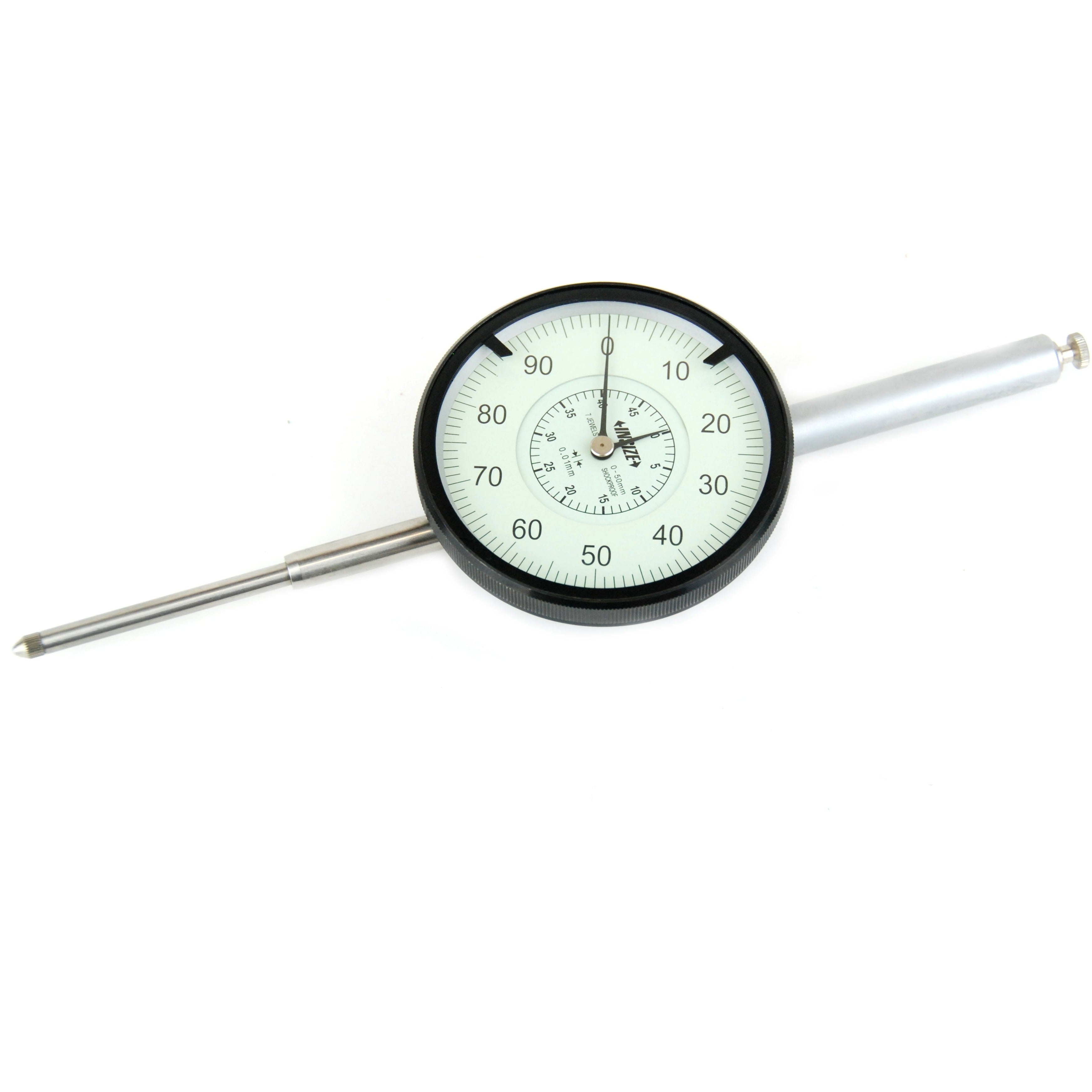 Insize Metric Long Stroke Dial Indicator 50mm Range Series 2309-50
