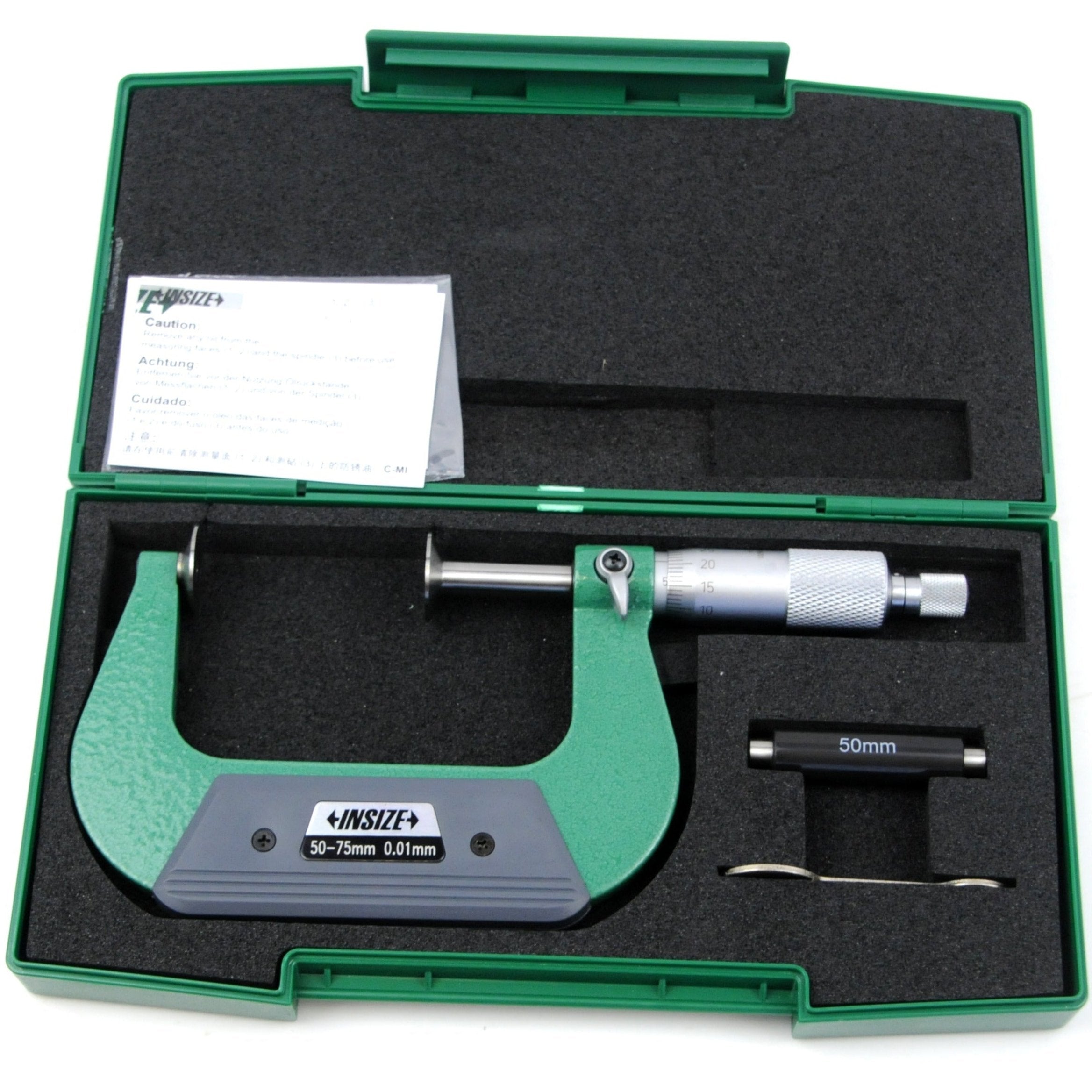 Disc Micrometer 50-75mm Range Series 3282-75