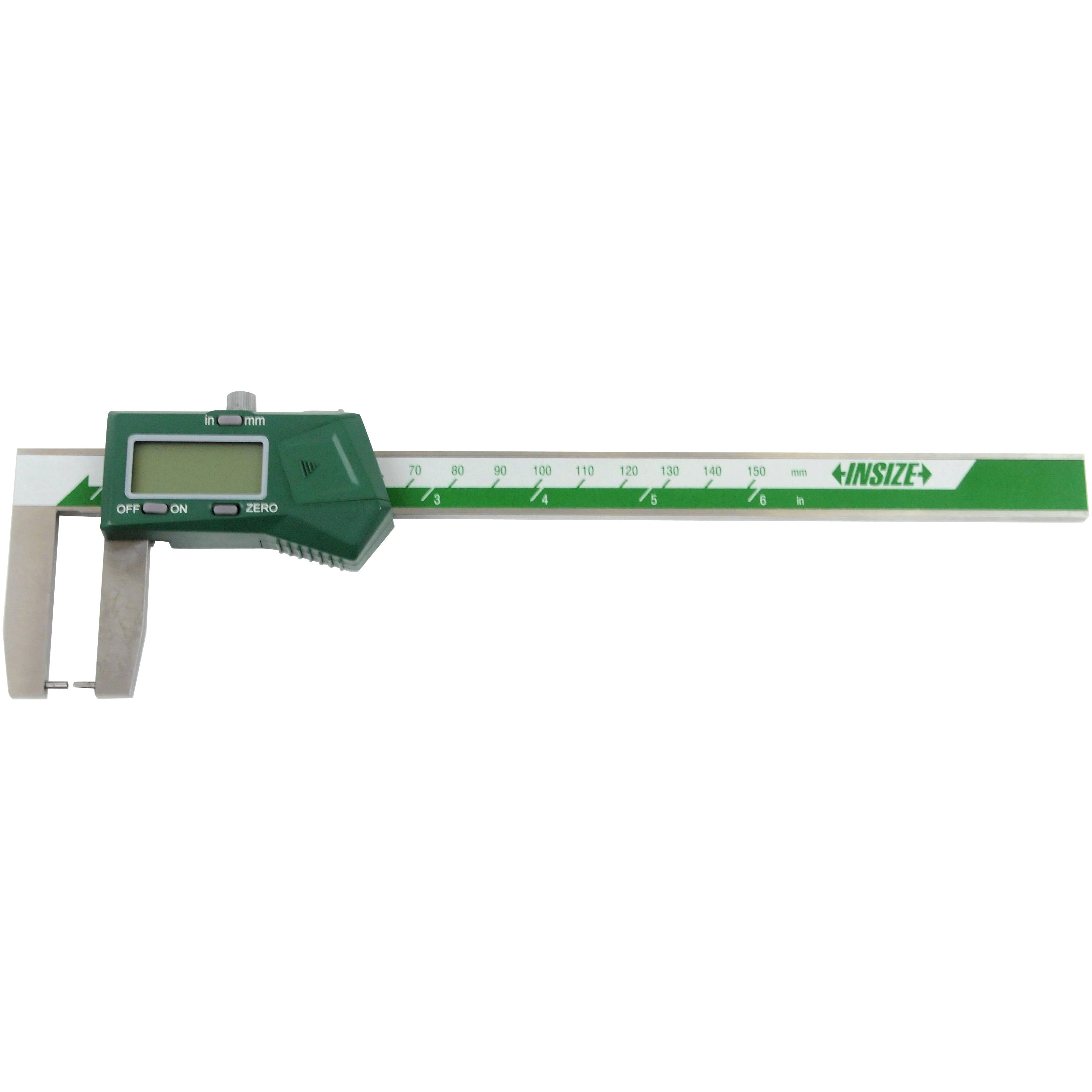 Insize Digital Outside Point Caliper 0-150mm/0-6" Range Series 1185-150A