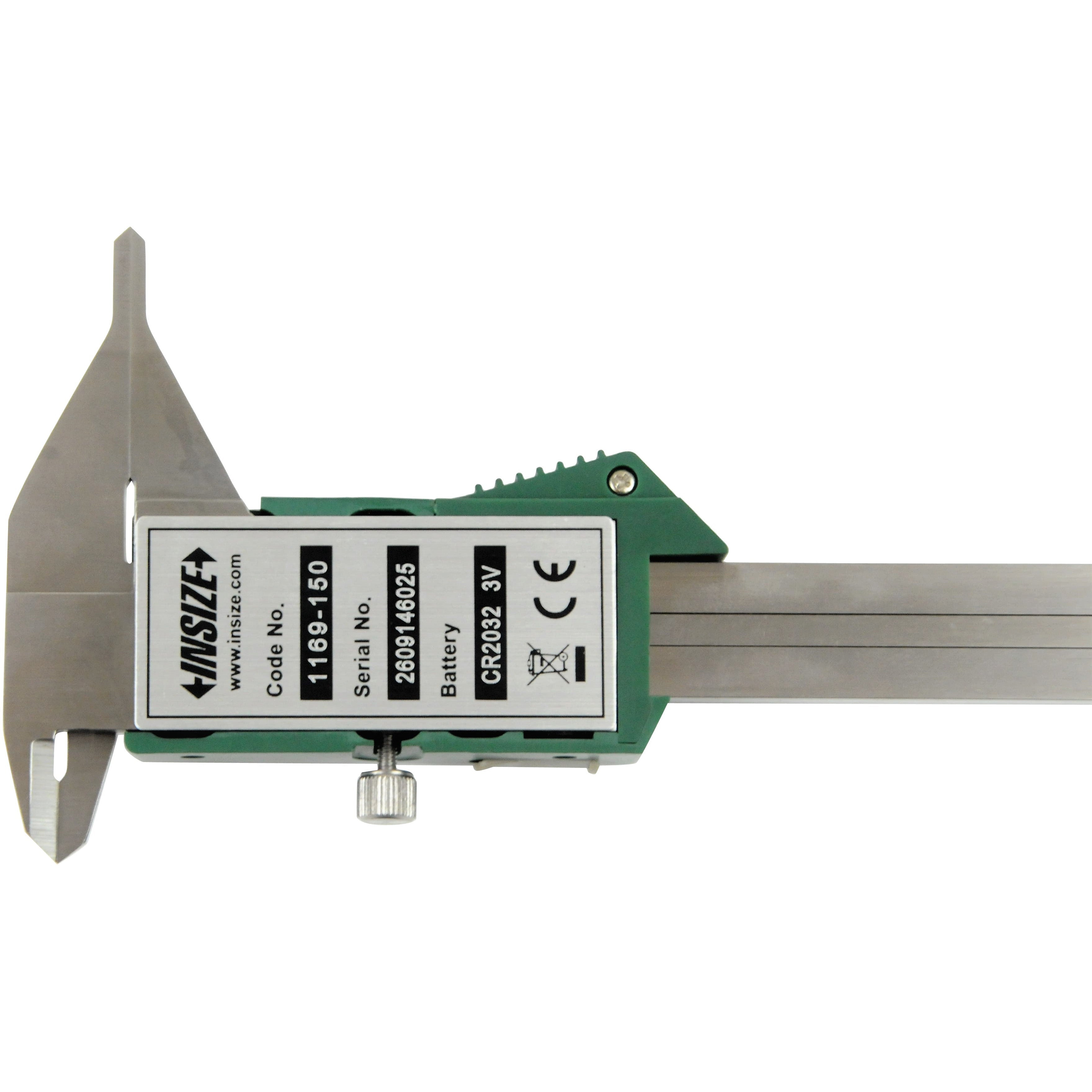 Insize Digital Small Point Caliper 0-150mm/0-6" Range Series 1169-150