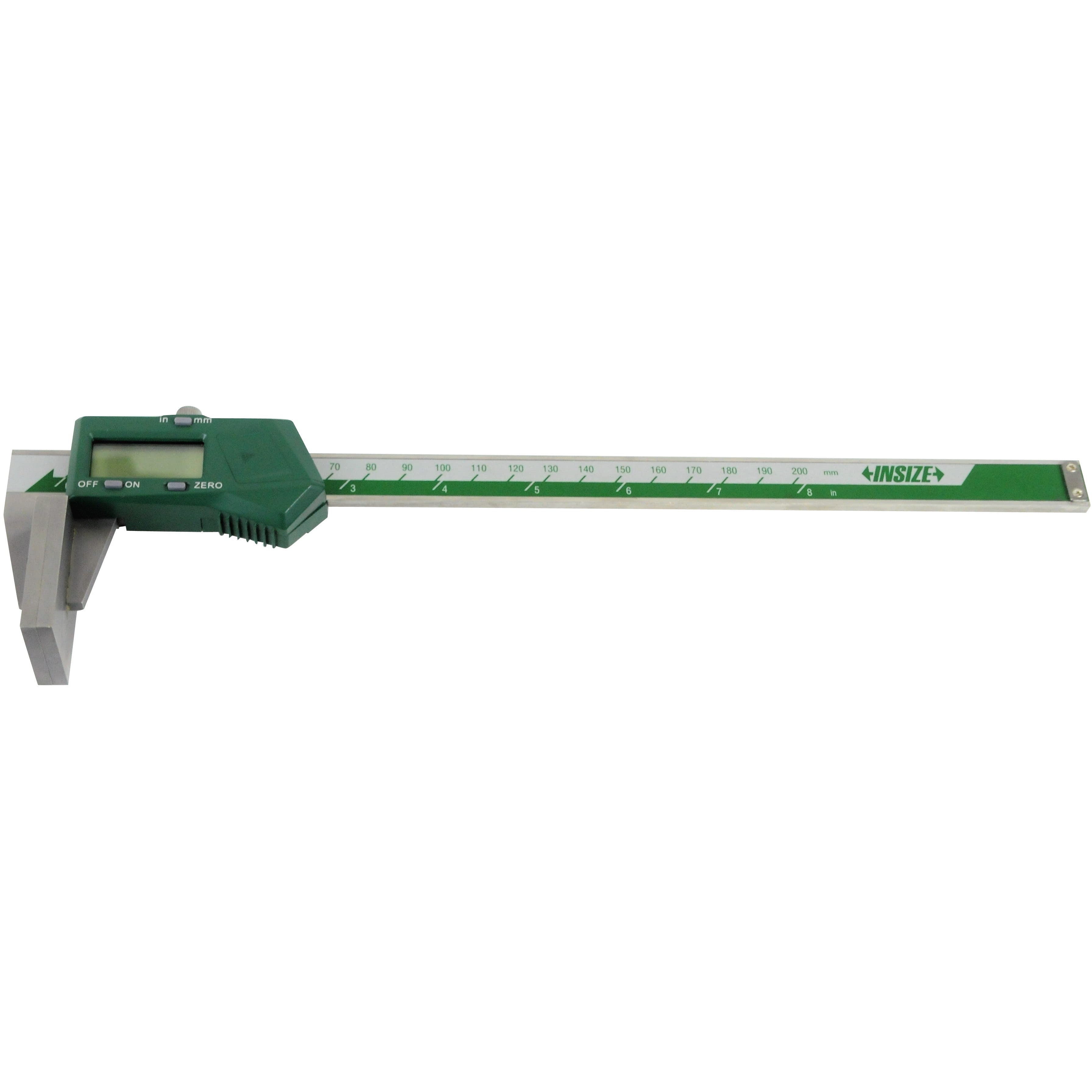 Insize Large Face Digital Caliper 0-200mm/0-8" Range Series 1172-200