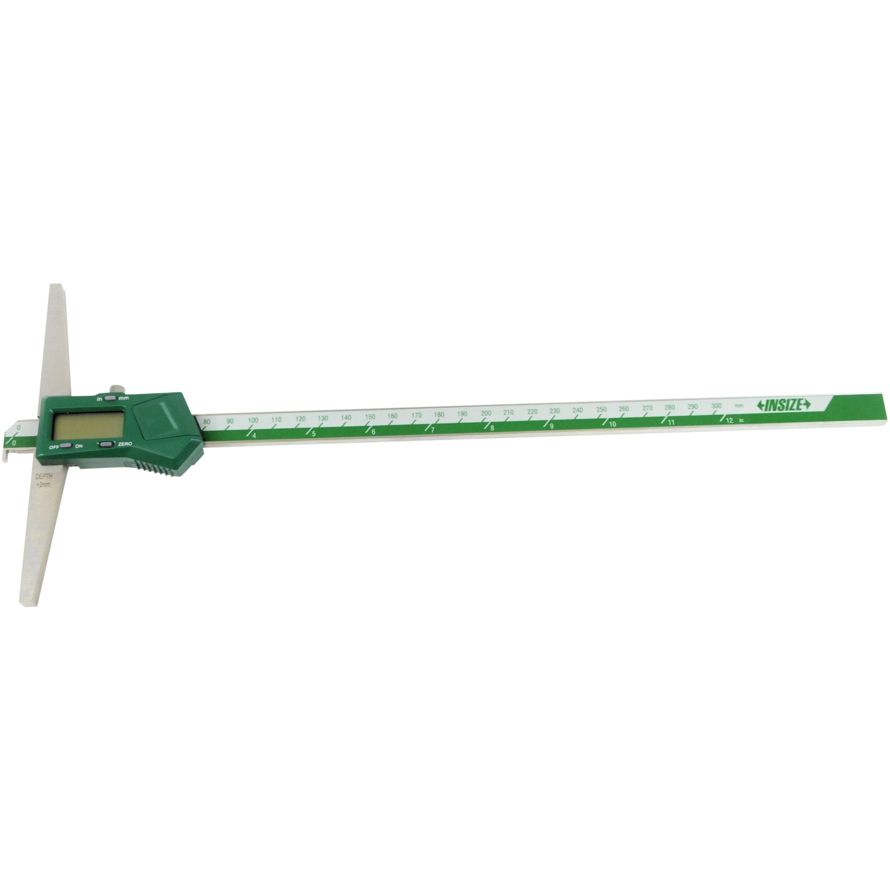 Insize Digital Hook Depth Gauge 0-300mm / 0-12" Range Series 1142-300A