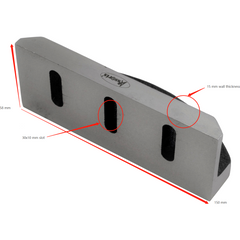 Low Profile Cast Iron Angle Plate 150 x 58 x 58