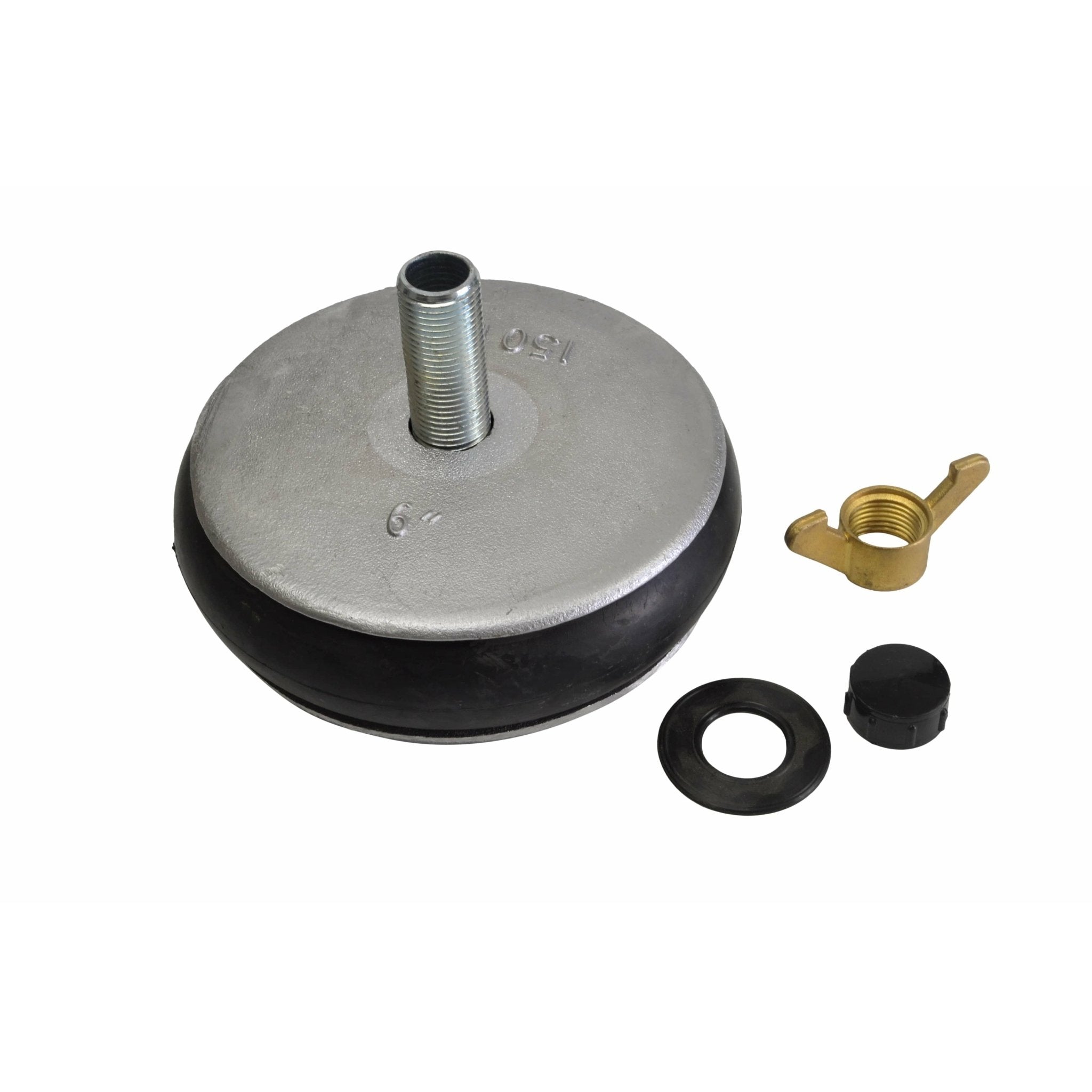 Aluminium Alloy pipe plug with 13 mm bypass 146-168mm - Twin Eagle Imports