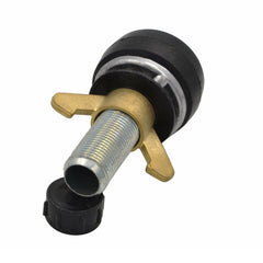 Aluminium Alloy pipe plug with 13 mm bypass 49mm-62mm - Twin Eagle Imports
