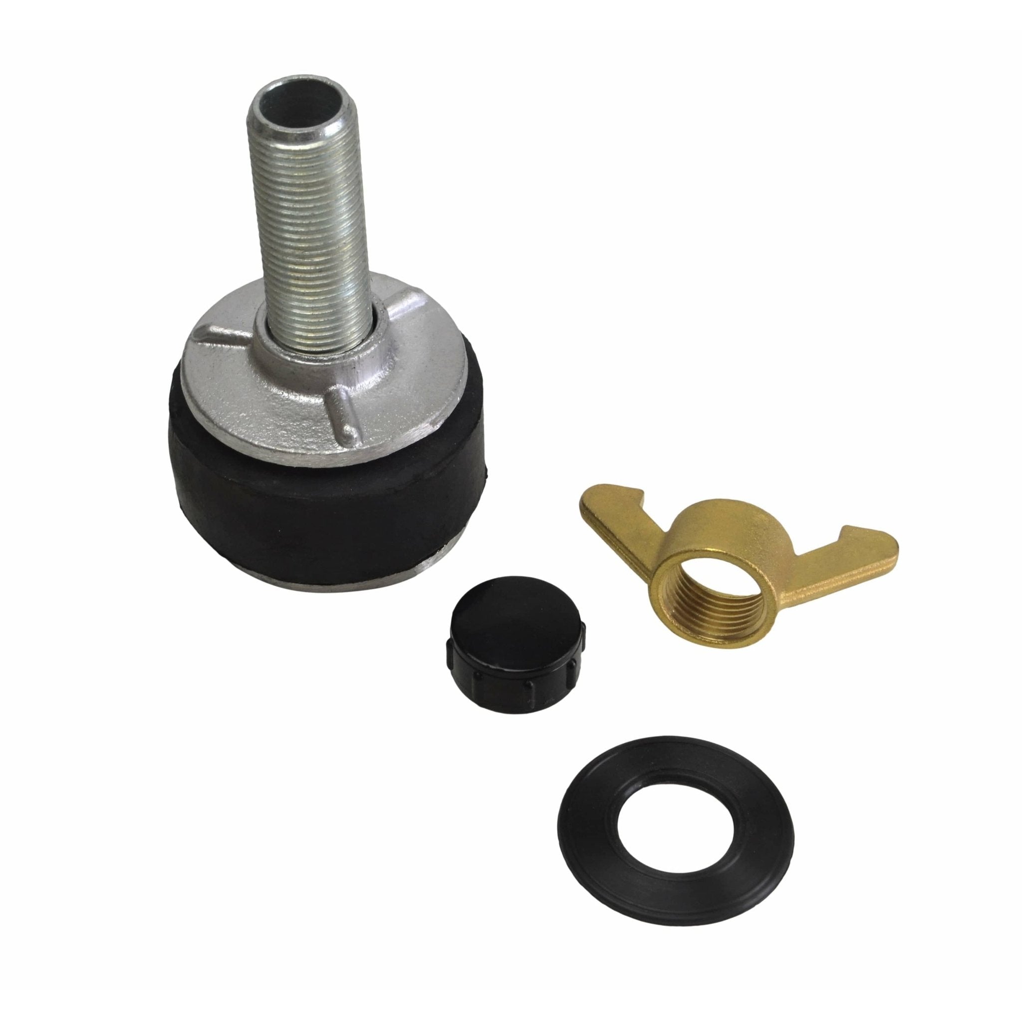 Aluminium Alloy pipe plug with 13 mm bypass 62-77mm - Twin Eagle Imports