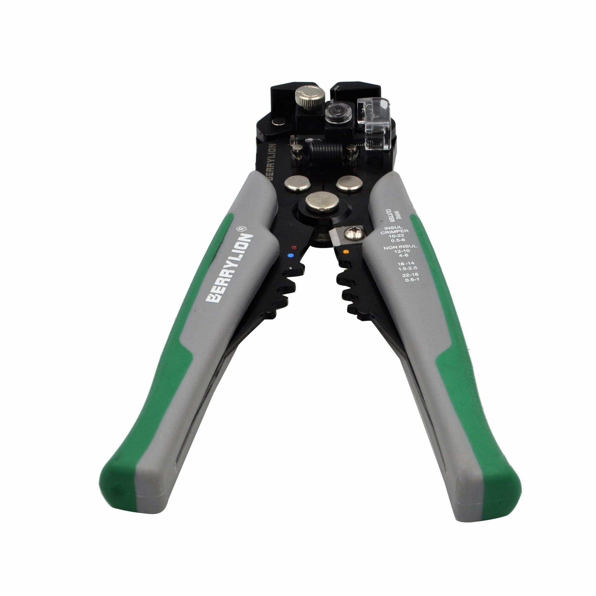 Berrylion Self-Adjusting Wire and Cable Stripper and Crimping Tool - Twin Eagle Imports