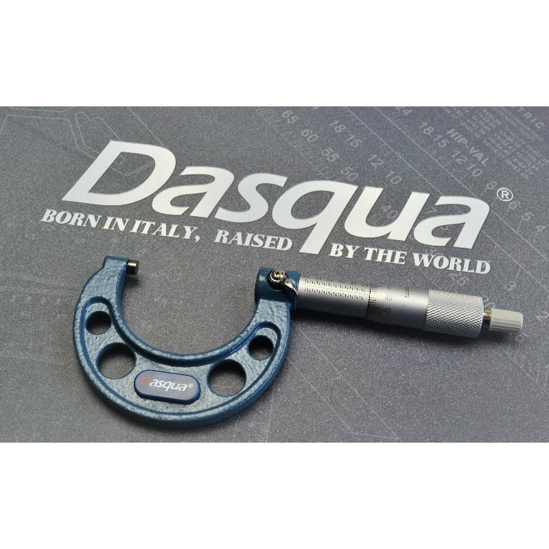 Dasqua Outside Micrometer 25-50 mm Series 4111-8110A - Twin Eagle Imports