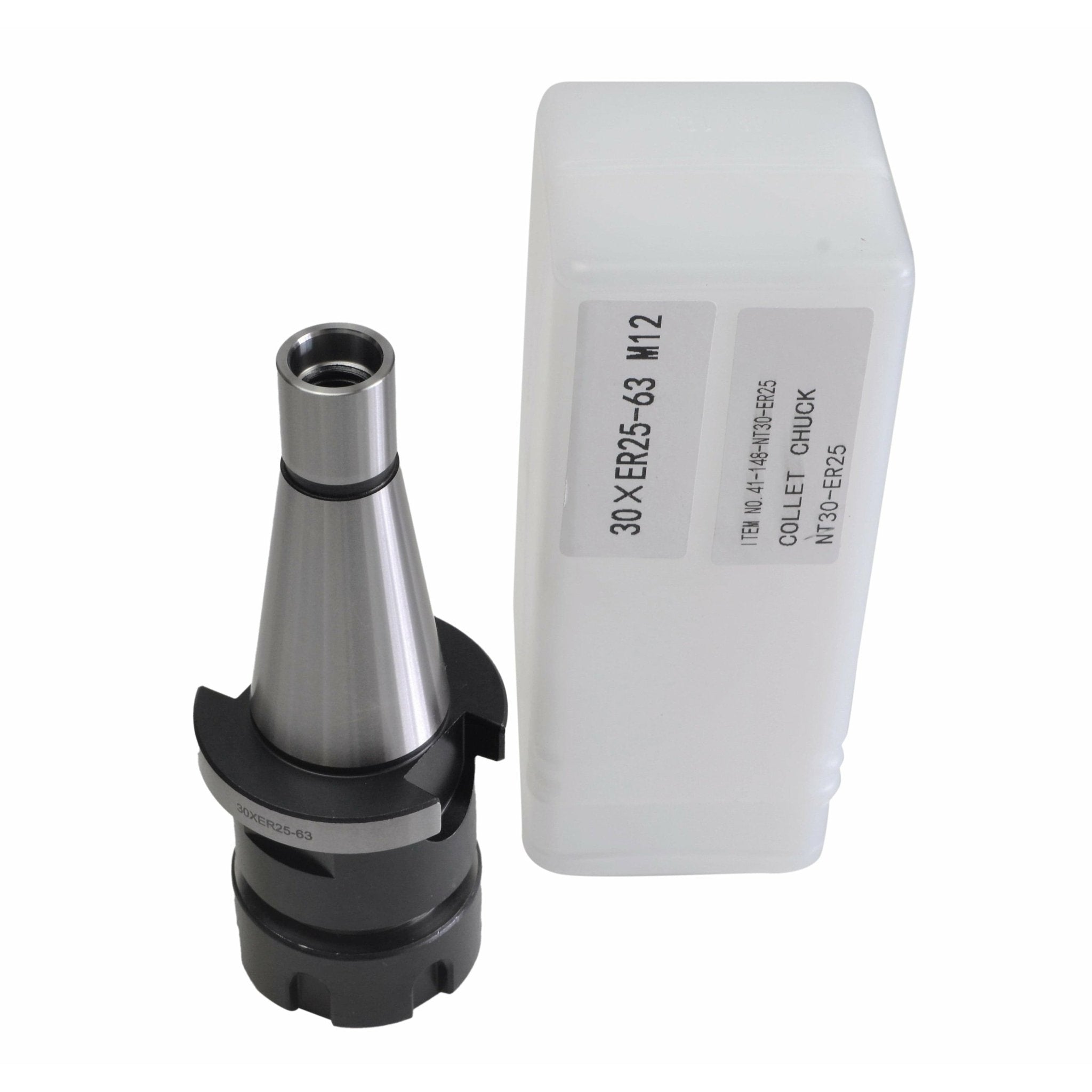 ER25 Collet Chuck – NT30 M12 Drawbar - Twin Eagle Imports