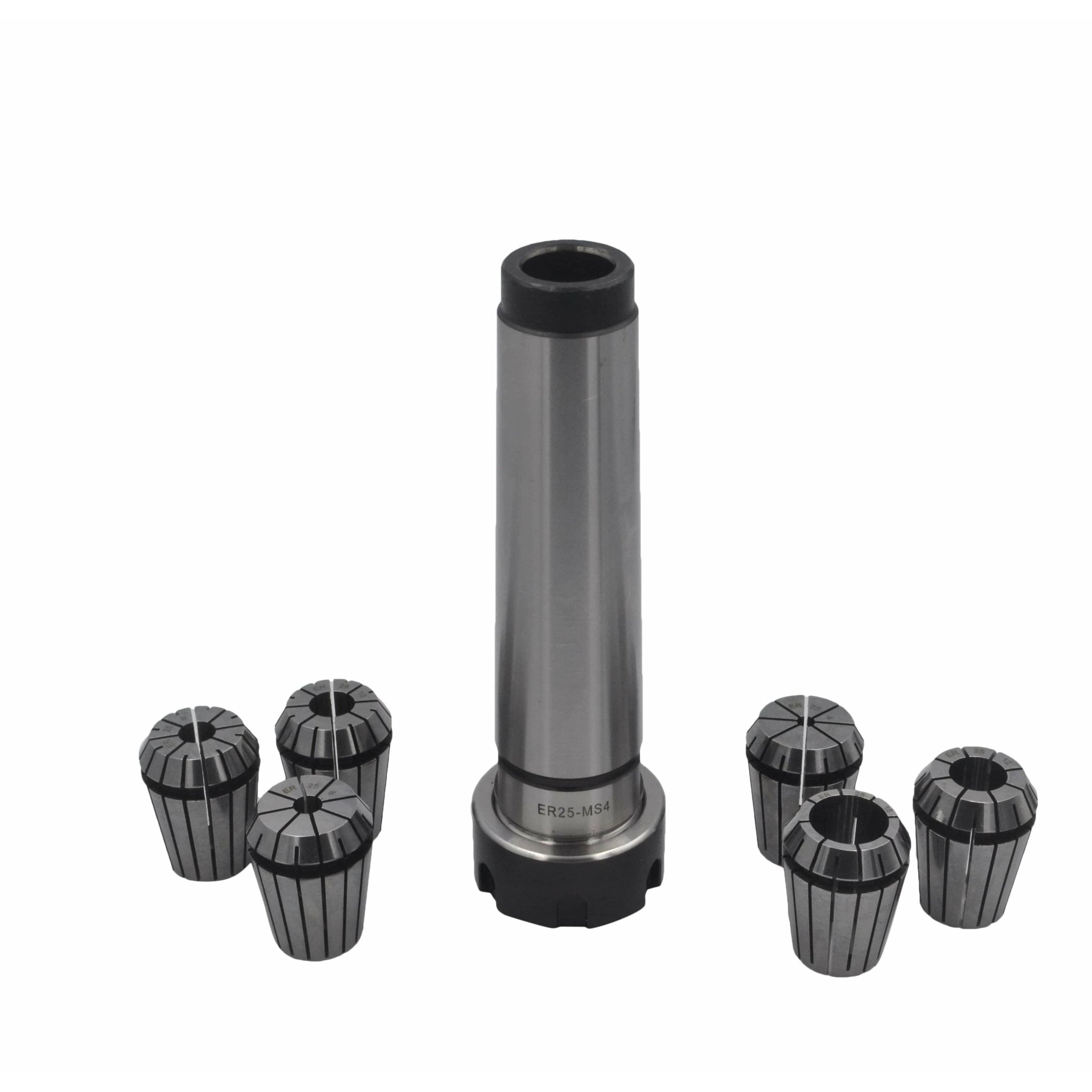 ER25 MT4 M16 Drawbar 6pc Precision Collet Set - Twin Eagle Imports