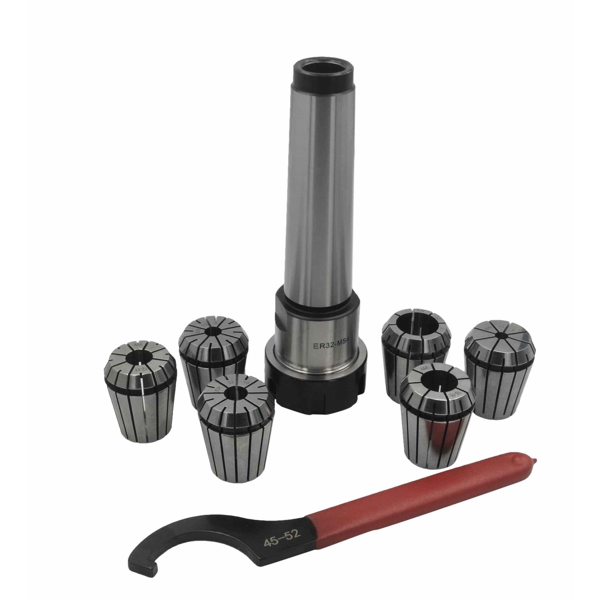 ER32 MT4 M16 Drawbar 6pc Precision Collet Set - Twin Eagle Imports