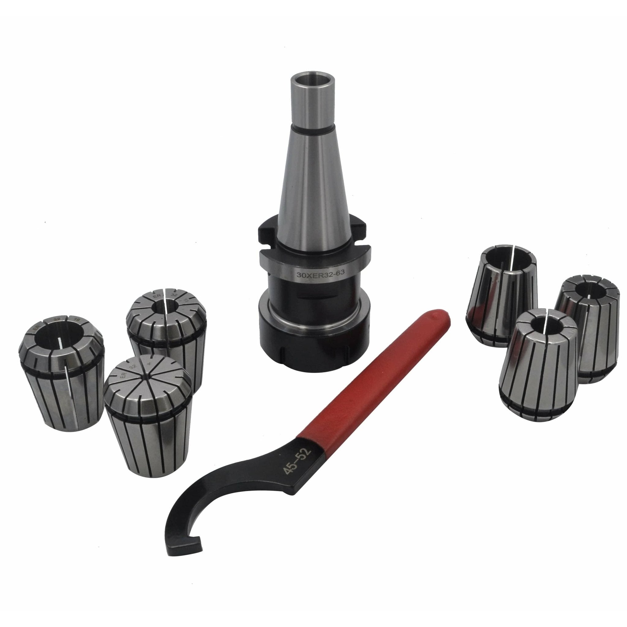 ER32 NT30 M12 Drawbar 18pc Precision Collet Set – 3mm to 20mm - Twin Eagle Imports