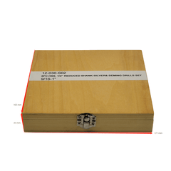 HSS Imperial Drill Bit Set – 5 Piece (9/16"–1") – Right Hand, 1/2" Reduced Shank - Twin Eagle Imports