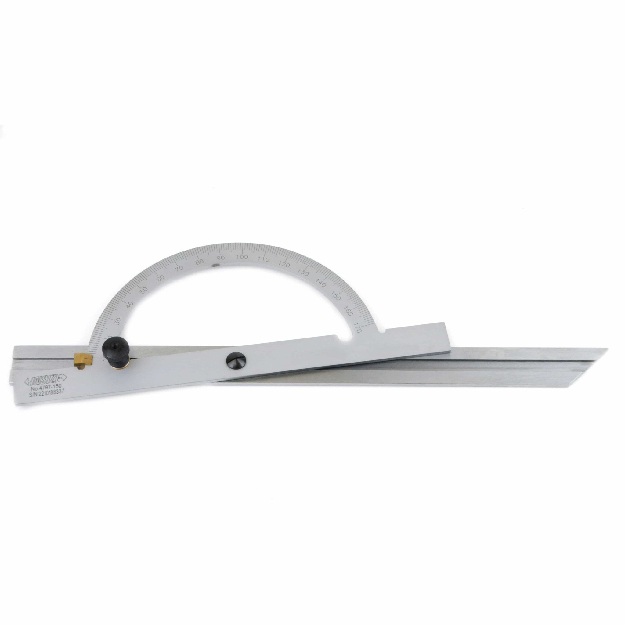 Insize 170° Protractor 150x300mm Range Series 4797-150 - Twin Eagle Imports