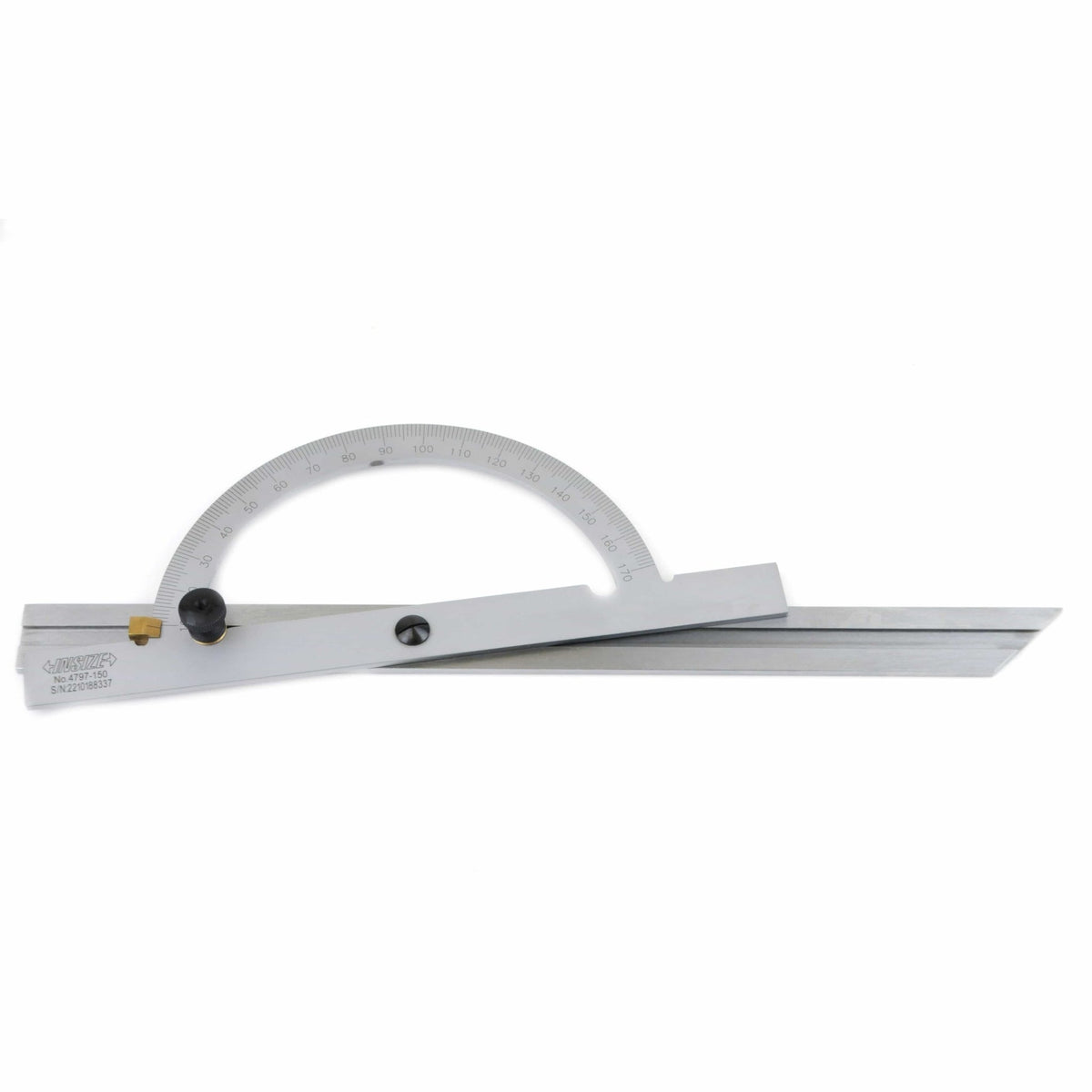 Insize 170° Protractor 150x300mm Range Series 4797-150 - Twin Eagle Imports