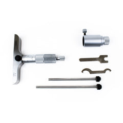 Insize 2pc Imperial Depth Micrometer 0-2" Range Series 3241-2 - Twin Eagle Imports