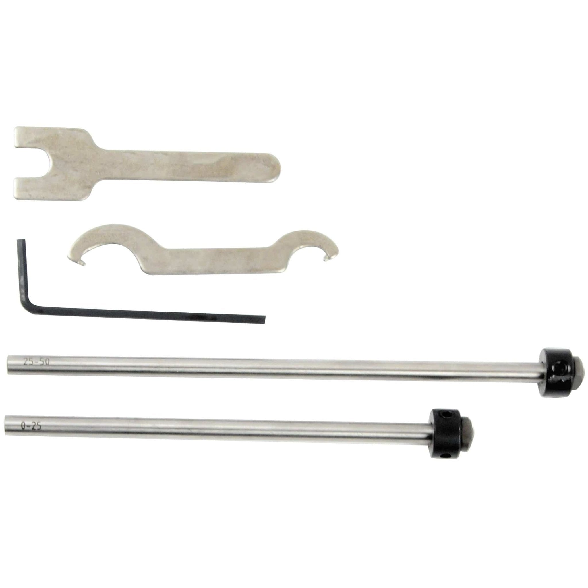 Insize 2pc Metric Depth Micrometer 0-50mm Range Series 3241-50 - Twin Eagle Imports