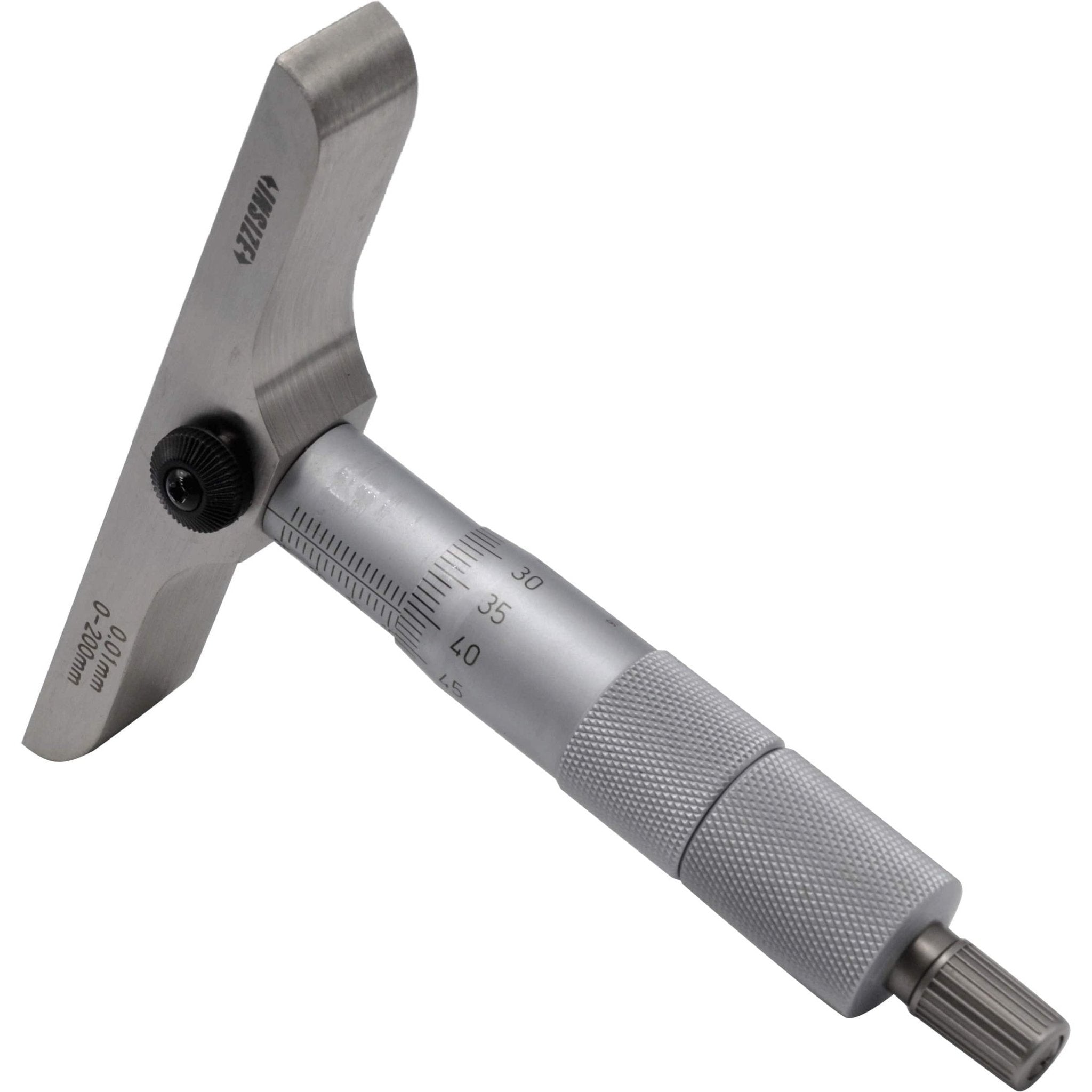 Insize 8pc Metric Depth Micrometer 0-200mm Range Series 3241-200 - Twin Eagle Imports