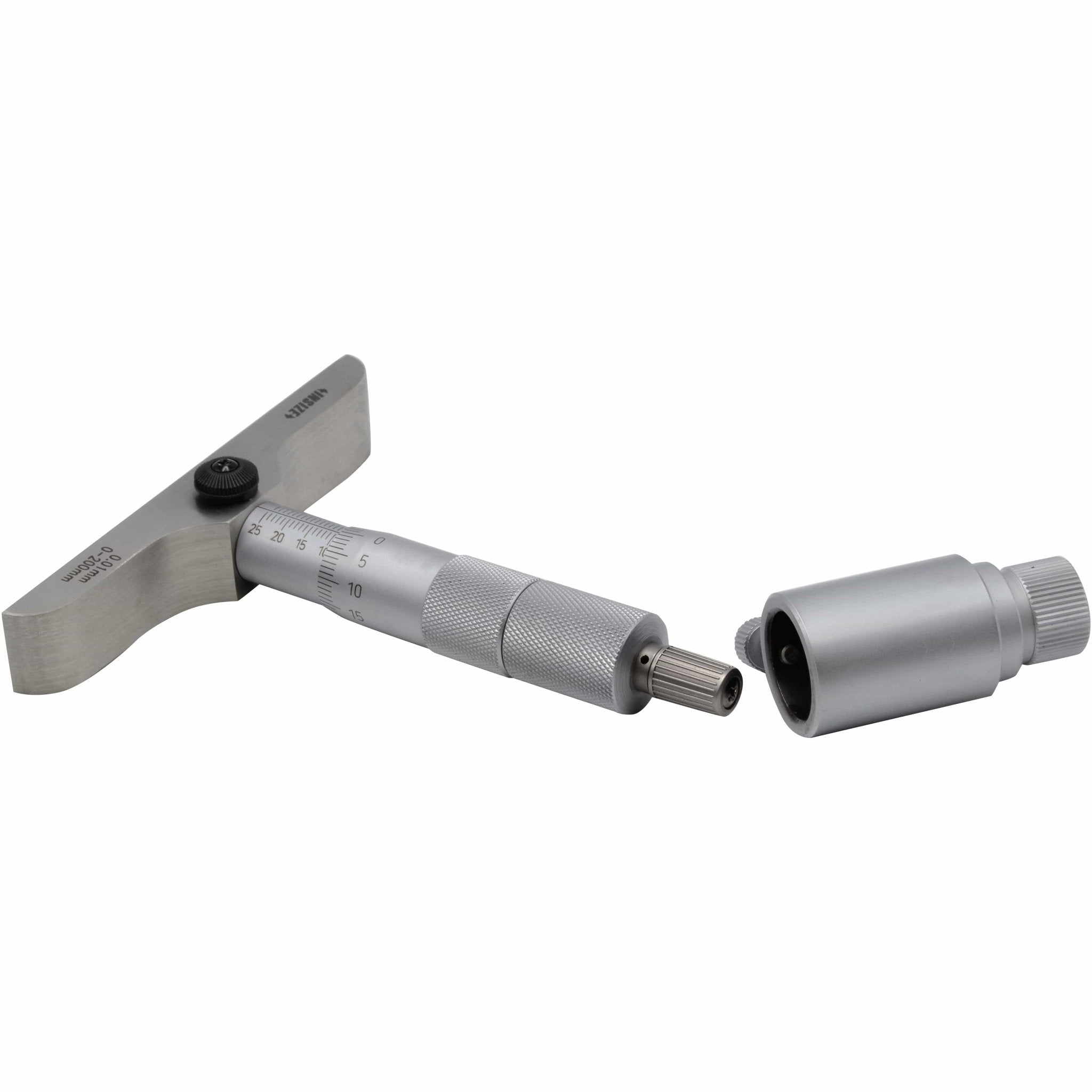 Insize 8pc Metric Depth Micrometer 0-200mm Range Series 3241-200 - Twin Eagle Imports