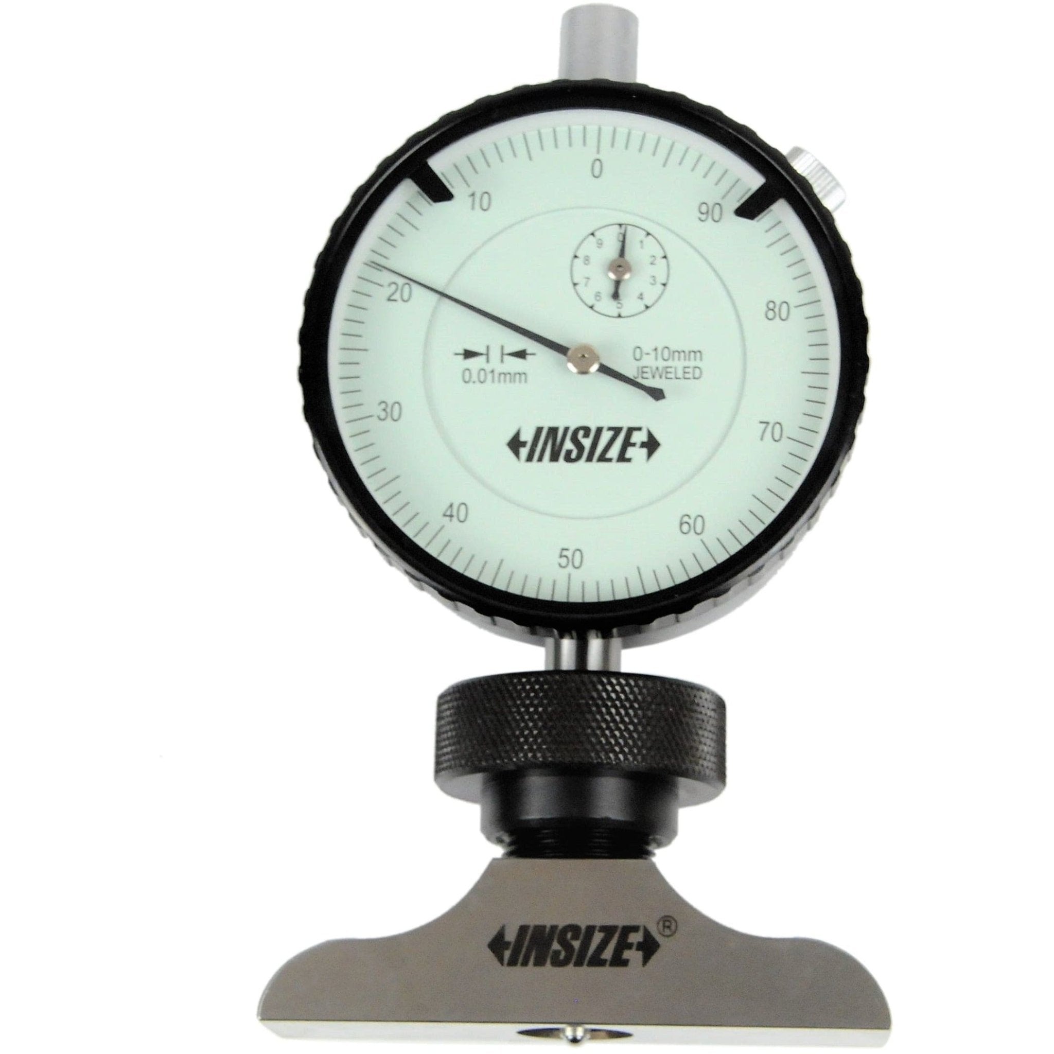 Insize Dial Depth Gauge 0-10mm x 0.01mm Range Series 2341-101A - Twin Eagle Imports