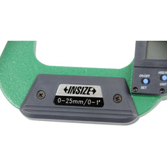 Insize Digital Blade Micrometer 0-25mm/0-1" Range Series 3532-25A - Twin Eagle Imports