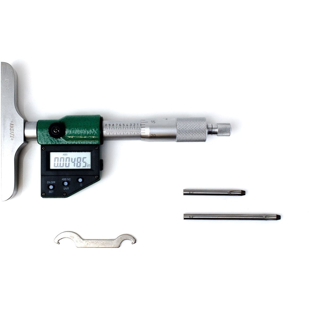 Insize Digital Depth Micrometer 0-2" Range Series 3540-50E - Twin Eagle Imports