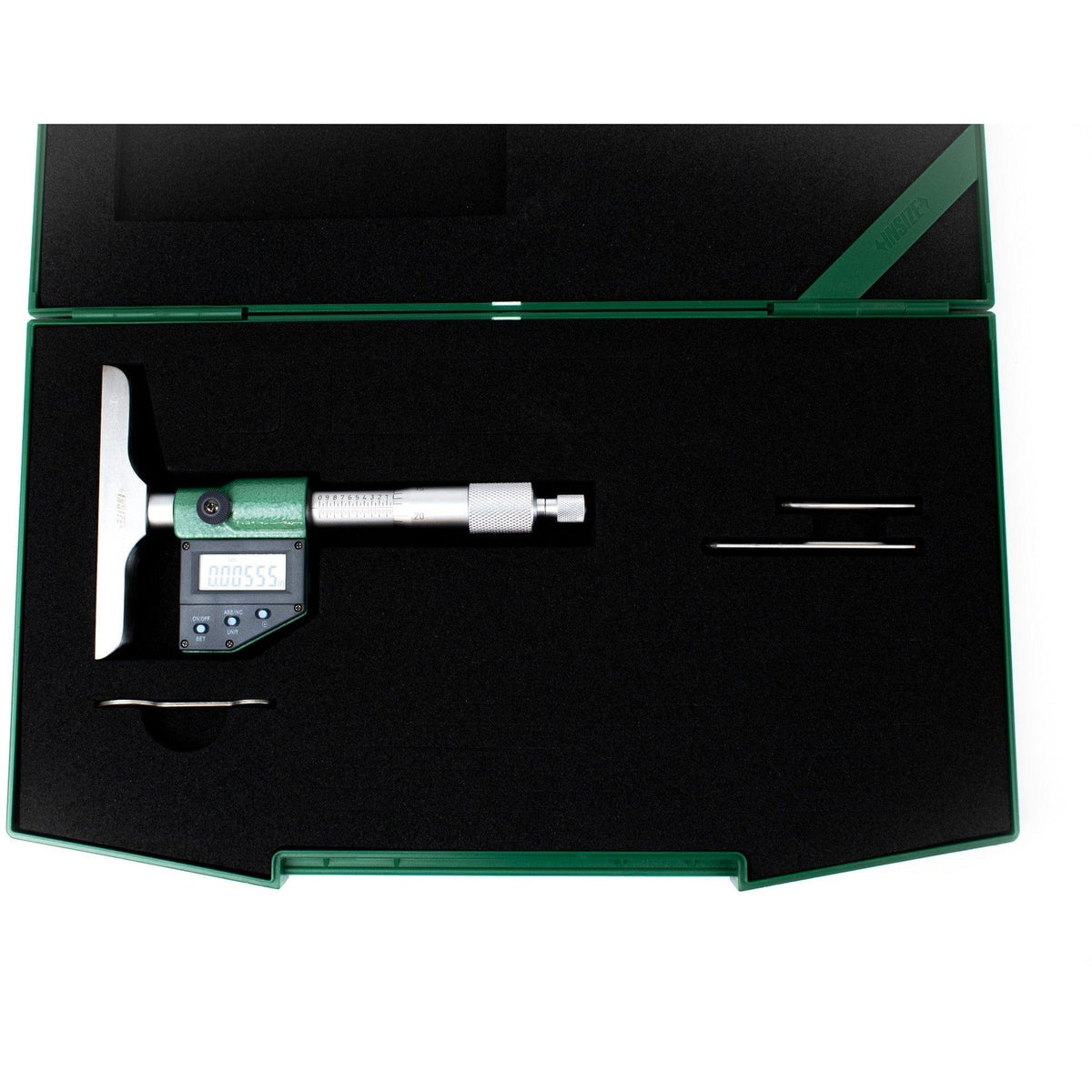 Insize Digital Depth Micrometer 0-2" Range Series 3540-50E - Twin Eagle Imports
