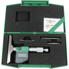 Insize Digital Depth Micrometer 0-50mm/0-2" Range Series 3540-50 - Twin Eagle Imports