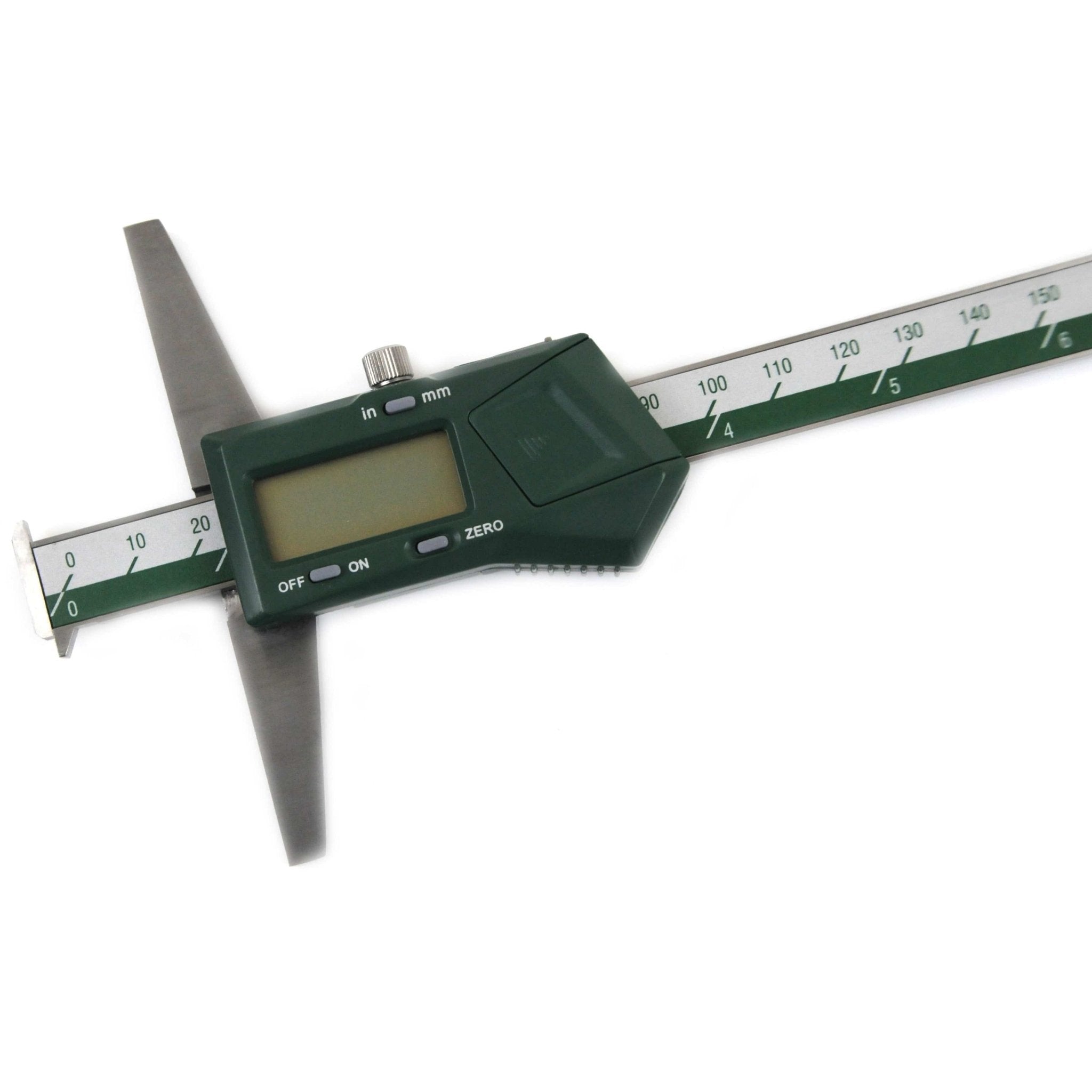 Insize Digital Double Hook Depth Gauge 0-200mm / 0-8" Range Series 1144-200A - Twin Eagle Imports