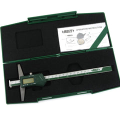 Insize Digital Double Hook Depth Gauge 0-300mm / 0-12" Range Series 1144-300A - Twin Eagle Imports