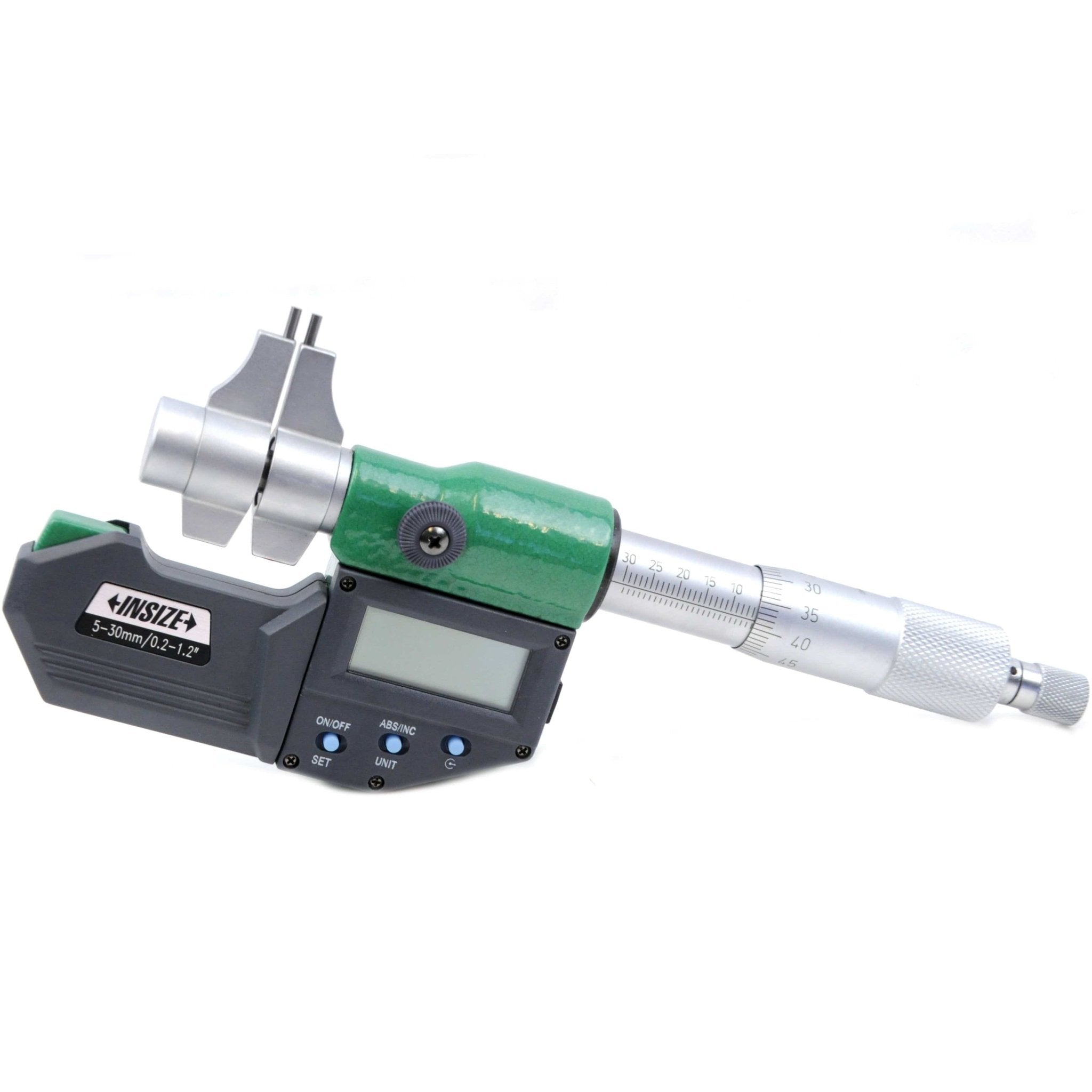 Insize Digital Inside Micrometer 5-30mm/0.2-1.2" Range Series 3520-30 - Twin Eagle Imports